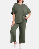 Conjunto de Salón Relax AERIA™ – Edición Pantalones de Pierna Ancha