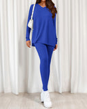 2026 Conjunto Informal de Descanso Camisas Extragrandes Leggings a Juego