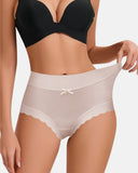 High-Waisted Luxe Ice Silk Briefs 4-Pack