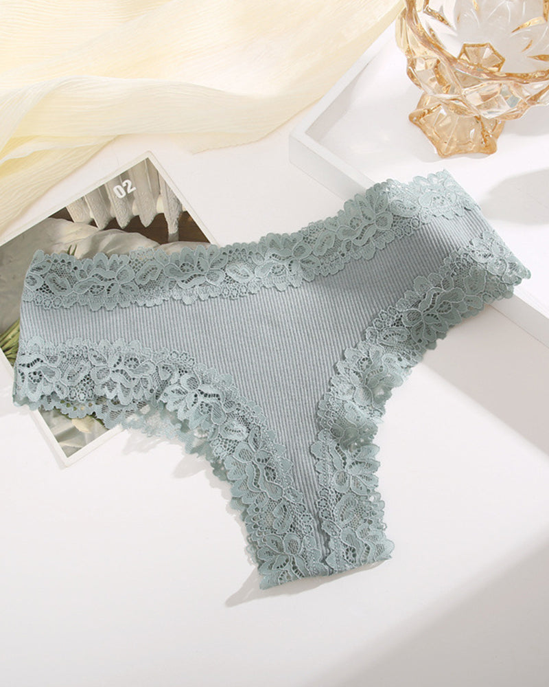 Comfy Cotton Sexy Cheeky Panties 10-Pack