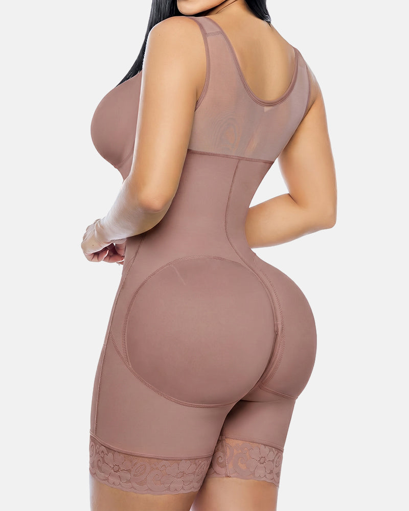 Faja posparto de control abdominal con banda elástica esculpidora en forma de V