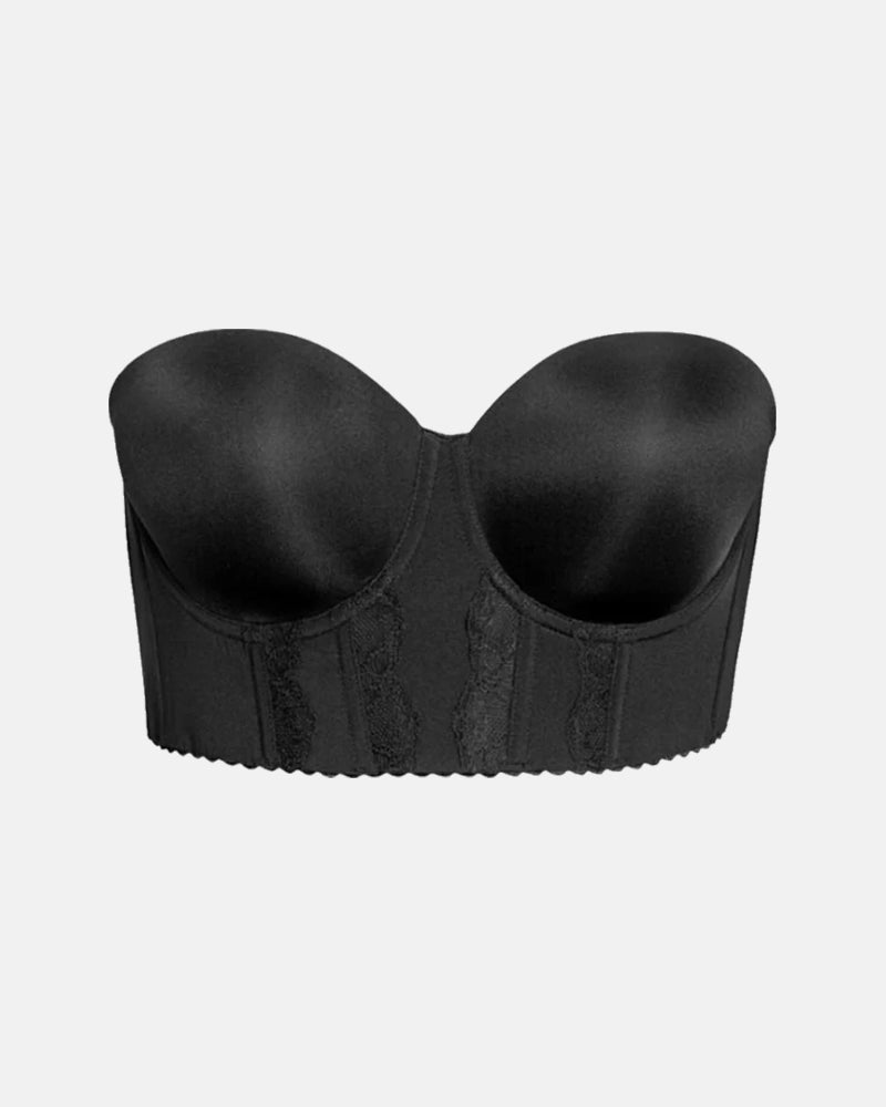 Non-Slip Strapless Longline Support Bra