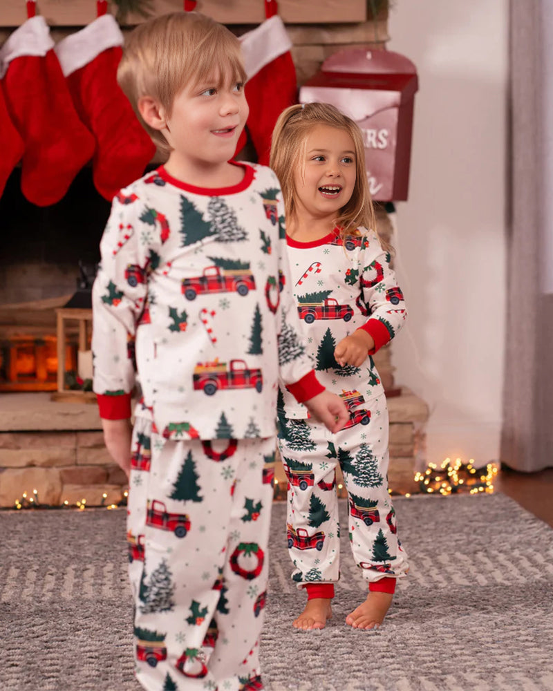 Christmas Family Matching Pajama Sets - Soft & Festive