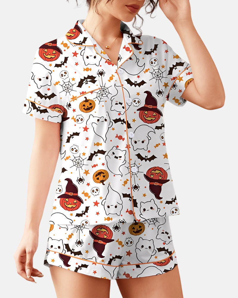 Spooky Cute Halloween Pajamas Family Matching Set