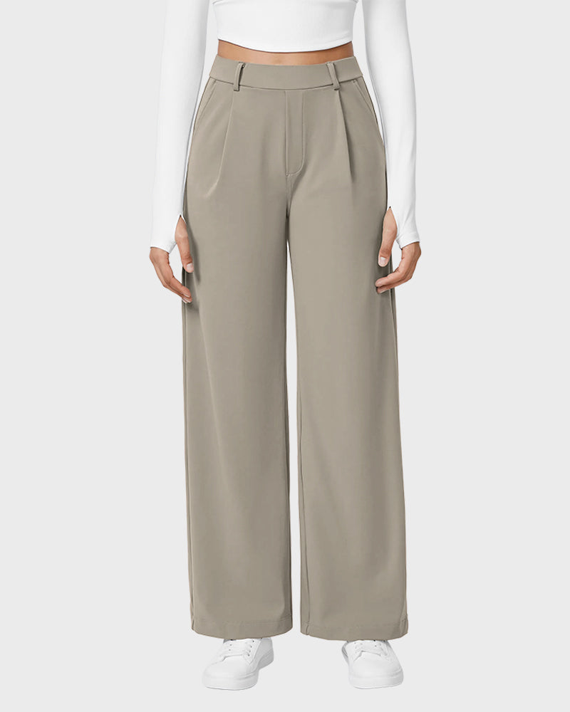 High Waisted Work Pants for Women