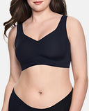 Full-Coverage Push-Up Seamless Wireless Bra