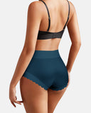 High-Waisted Luxe Ice Silk Briefs 4-Pack