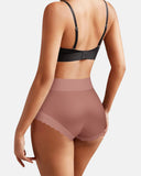 High-Waisted Luxe Ice Silk Briefs 4-Pack