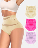 Lucky High-Waist Tummy Control Seamless Shaping Panties (5 Pack)