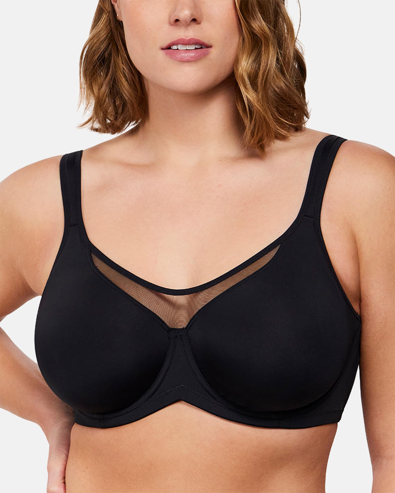 Minimizer Bra Full Coverage Comfort Cooling Wide Strap