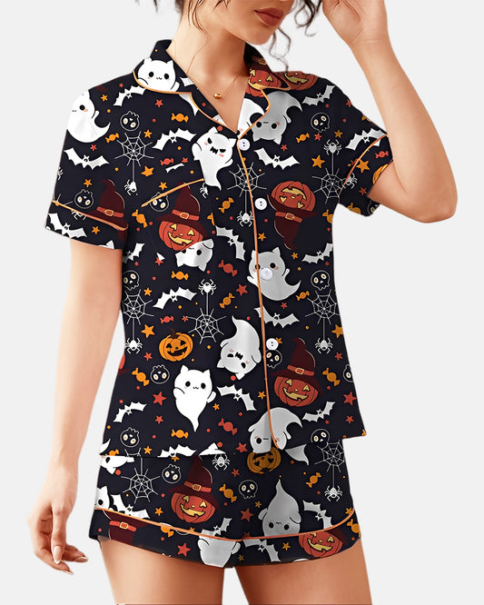 Spooky Cute Halloween Pajamas Family Matching Set