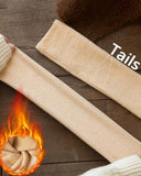 5-Pair Thermal Fleece Winter Snow Socks — Built for Freezing Temps