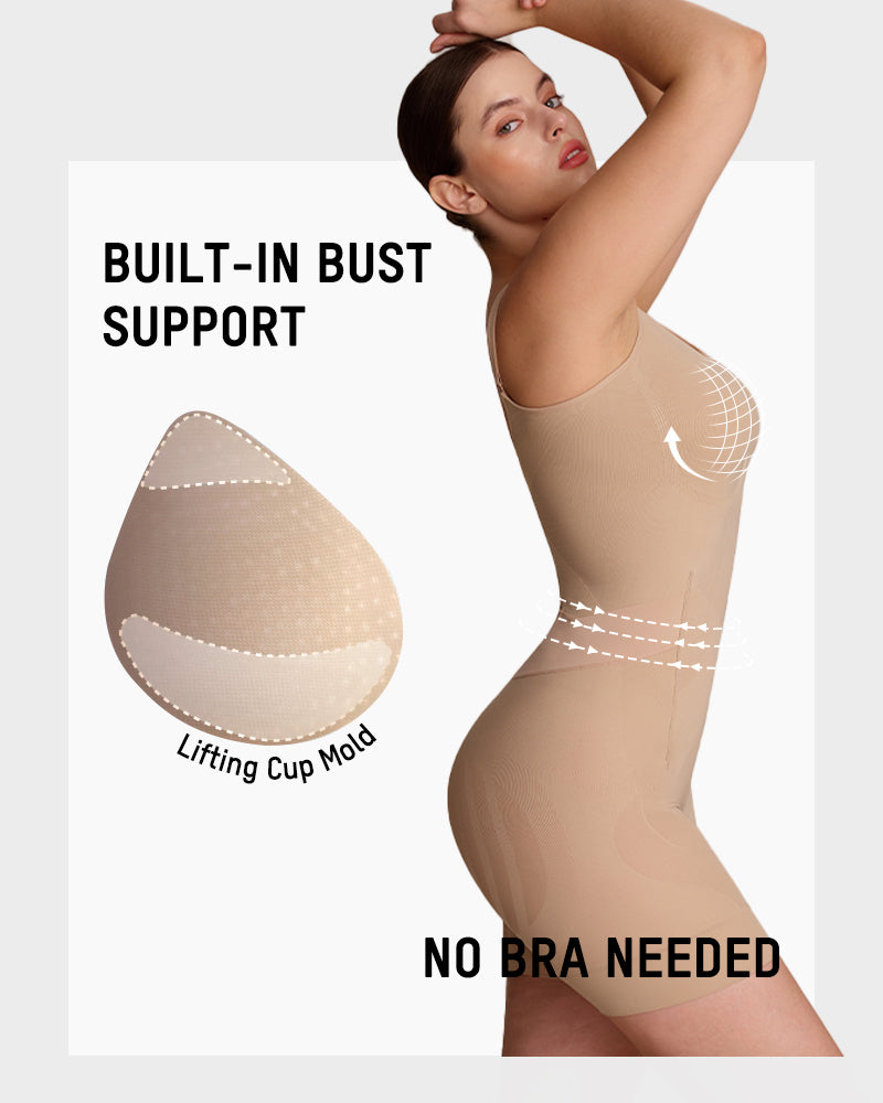Bodysuit reductor y levantaglúteos Easyslide con cierre trasero