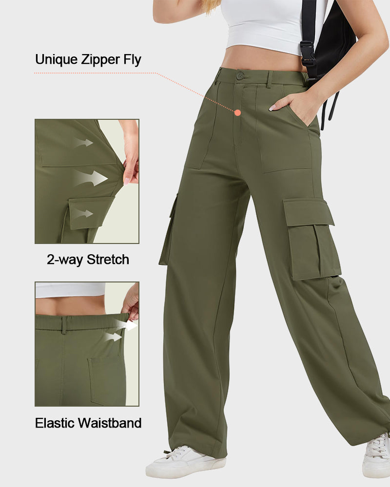 Y2K Cargo Pants Women Multi Pocket Baggy Jogger