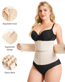 Adjustable 3-sectional Waist Cincher Belt for Tummy Support and Recovery