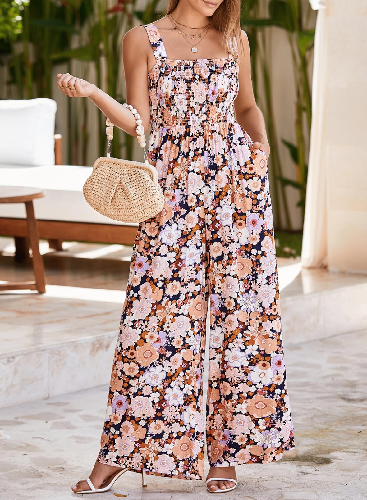 Monos Largos Holgados Casuales para Mujer