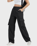 Y2K Cargo Pants Women Multi Pocket Baggy Jogger