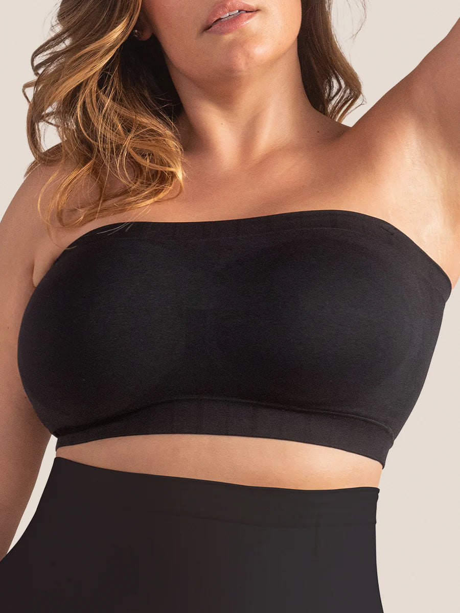 Sujetador Bandeau Convertible Sin Tirantes Inalámbrico Antideslizante