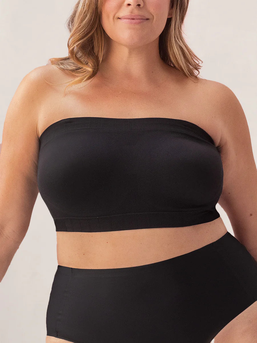 Sujetador Bandeau Convertible Sin Tirantes Inalámbrico Antideslizante