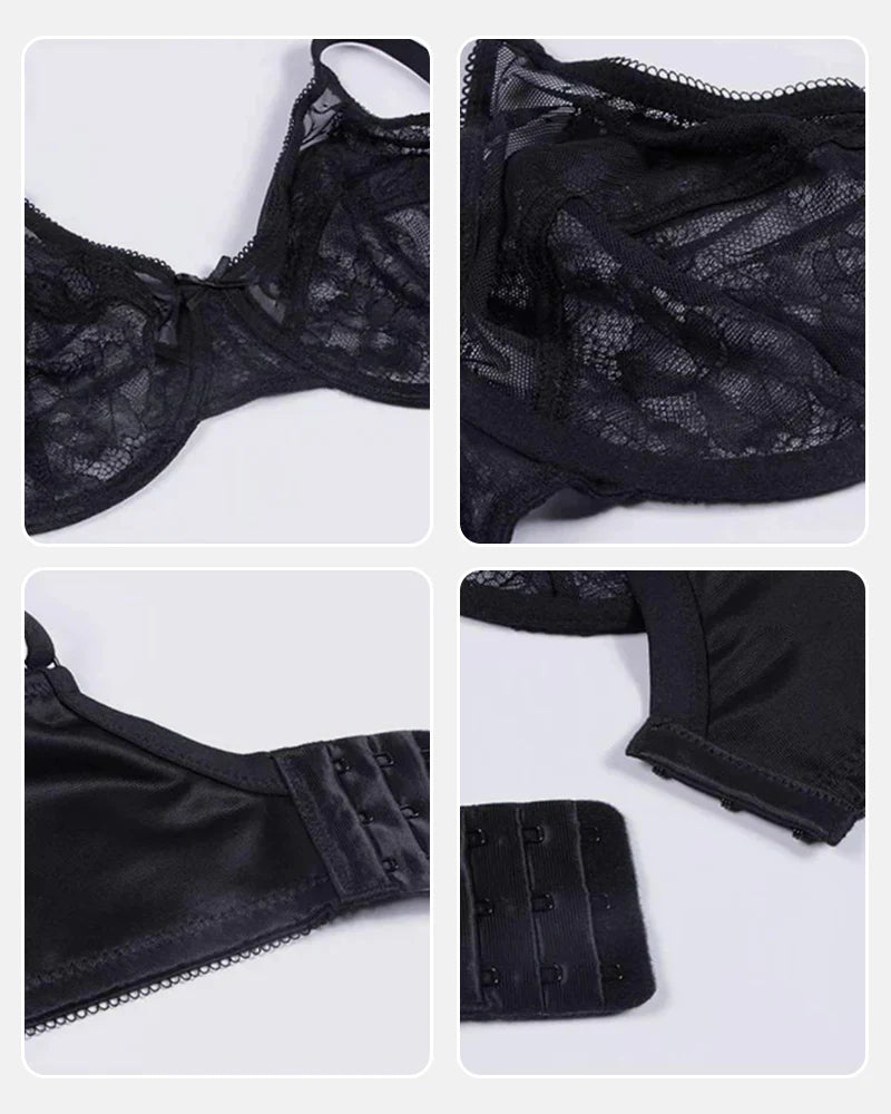 Smoothing Minimizer Bra Wireless Support for Large Bust