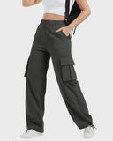 Y2K Cargo Pants Women Multi Pocket Baggy Jogger