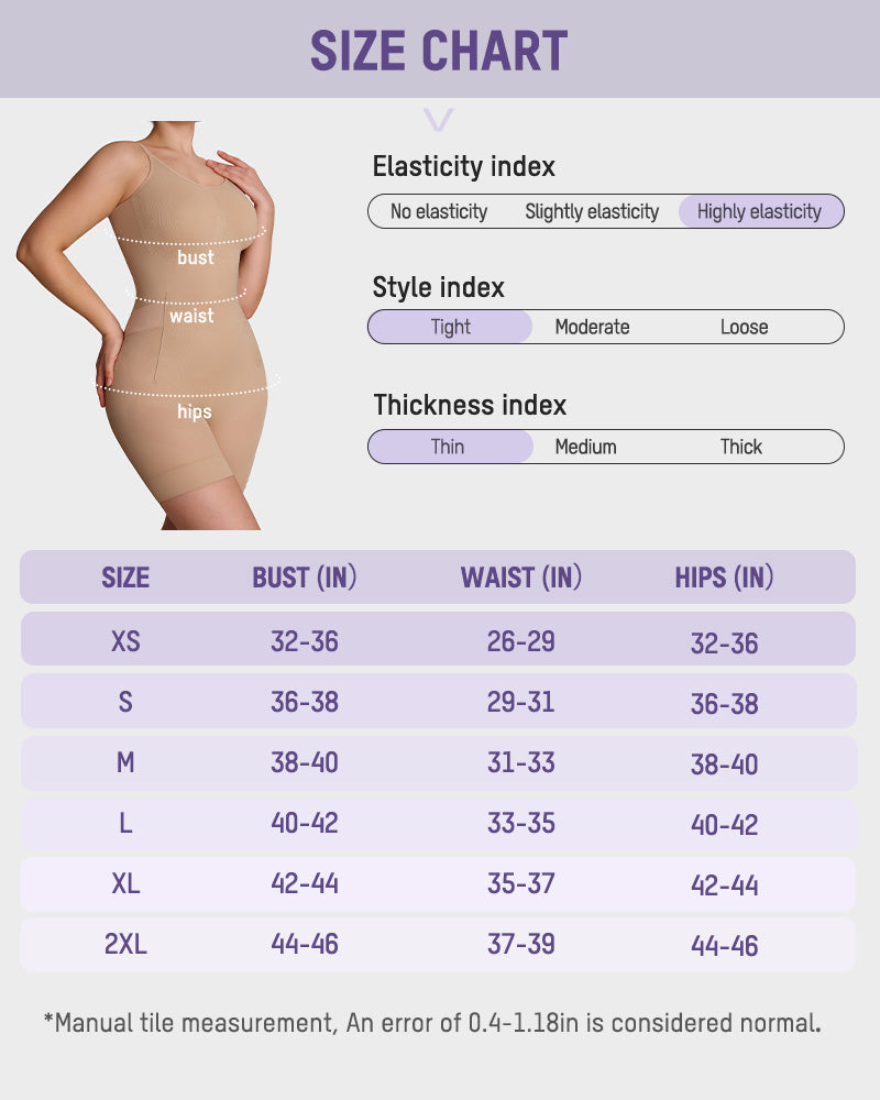 Bodysuit reductor y levantaglúteos Easyslide con cierre trasero