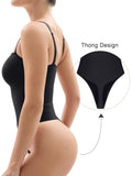 Bodysuit sin tirantes de control de abdomen
