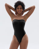 Bodysuit sin tirantes de control de abdomen