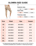 Pantalones Capri Cargo Ligeros Casuales de Verano para Mujer