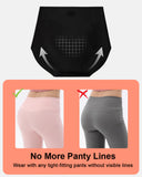 Seamless High Waist No Show Silky Briefs 5-Pack