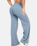 SoftMotion Straight Leg High Waisted Loose-Fitting Casual Pants
