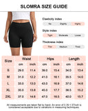 Pantalones cortos de faja sin costuras de cintura alta que controlan el abdomen