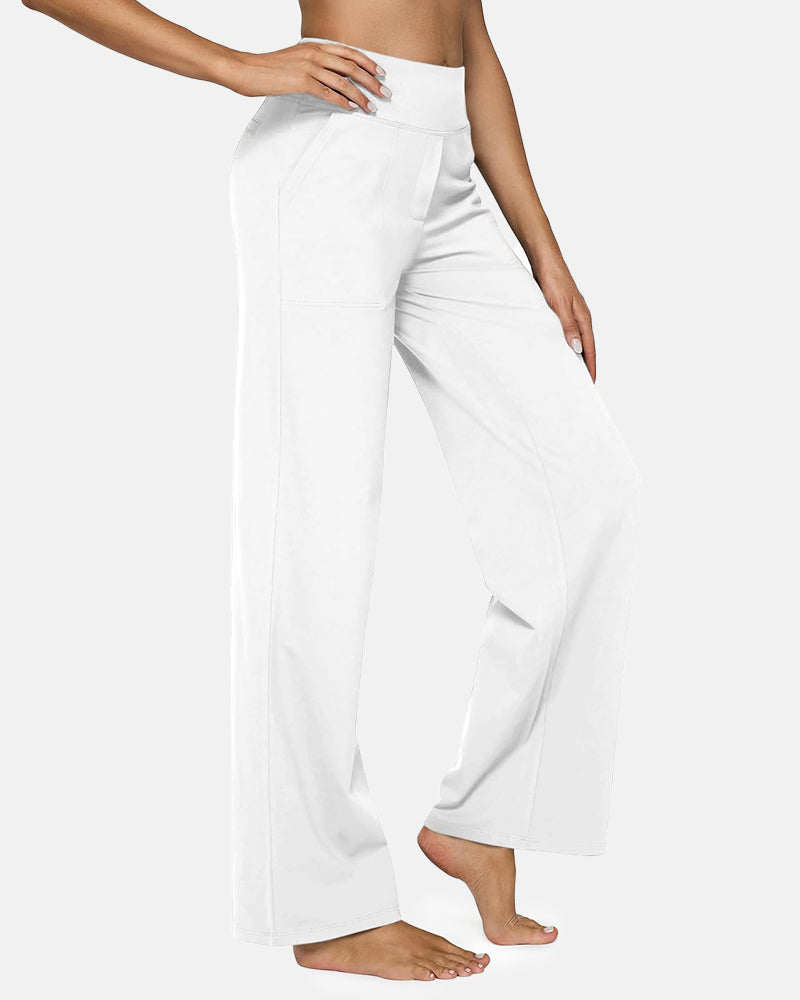 Women's Slimming High-Waist Wide Leg Pants