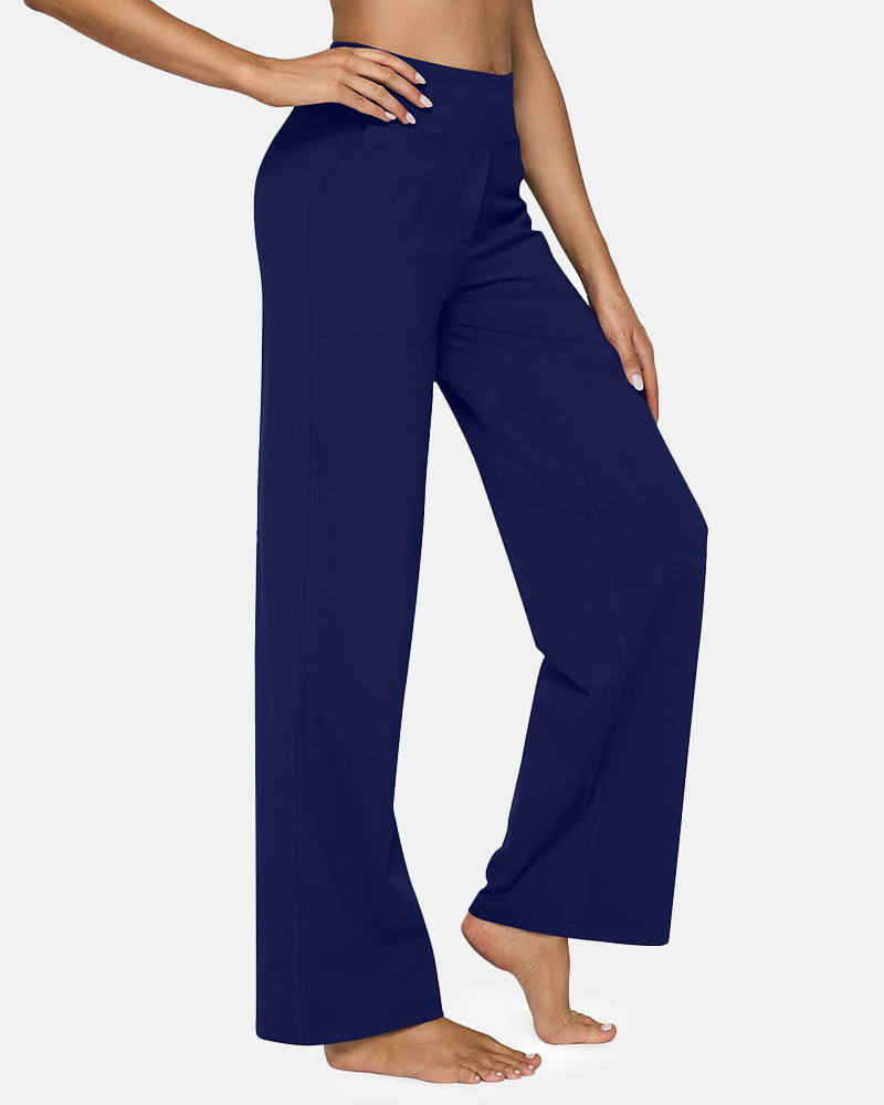 Women's Slimming High-Waist Wide Leg Pants