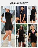 Women's Full Body Sauna Suit for Waist Training and Belly Fat Workouts