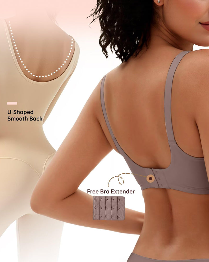 Everyday Seamless Push Up Full Coverage Convertible Bra