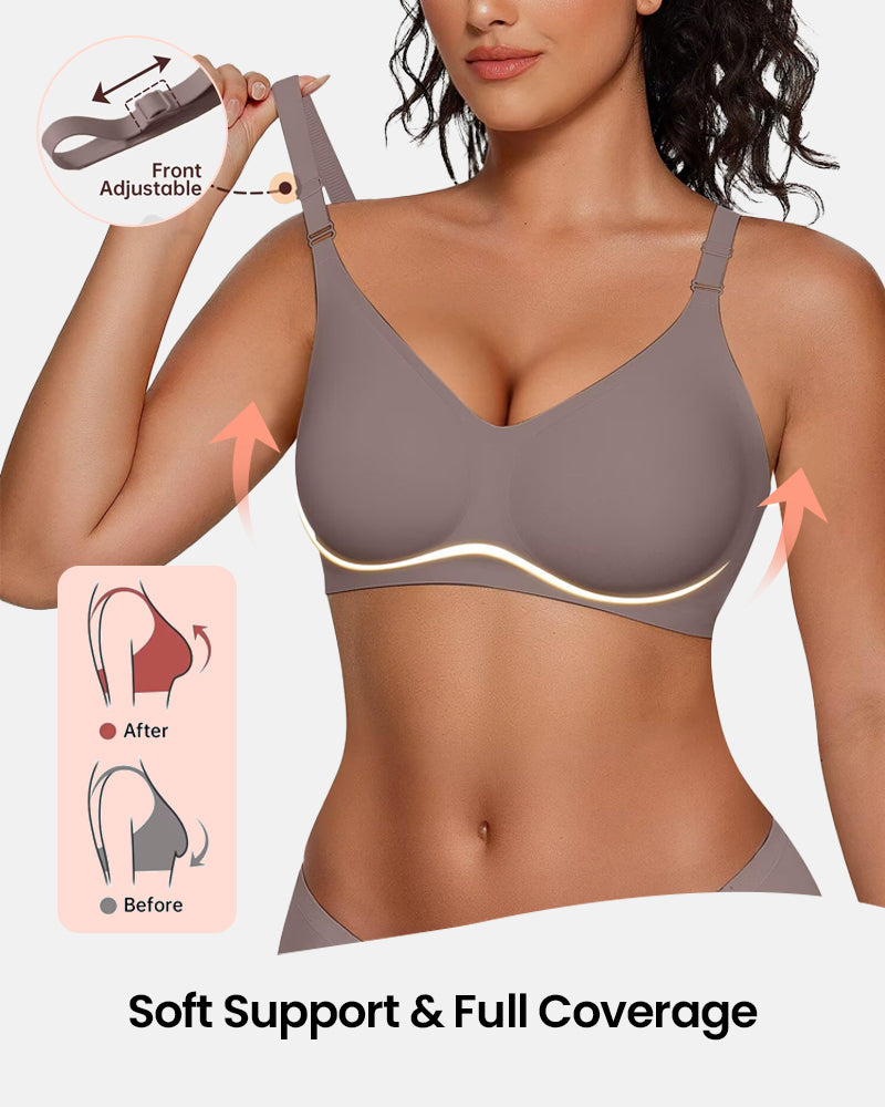 Everyday Seamless Push Up Full Coverage Convertible Bra