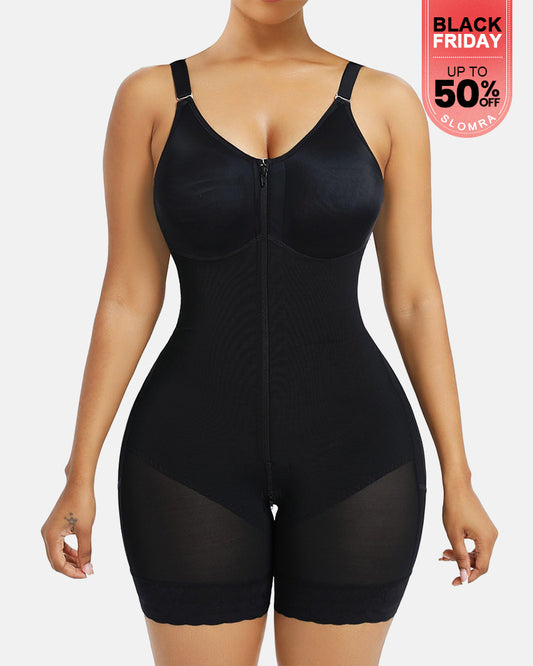 Colombian Tummy Control Postpartum Full Body Faja – Medical-Grade