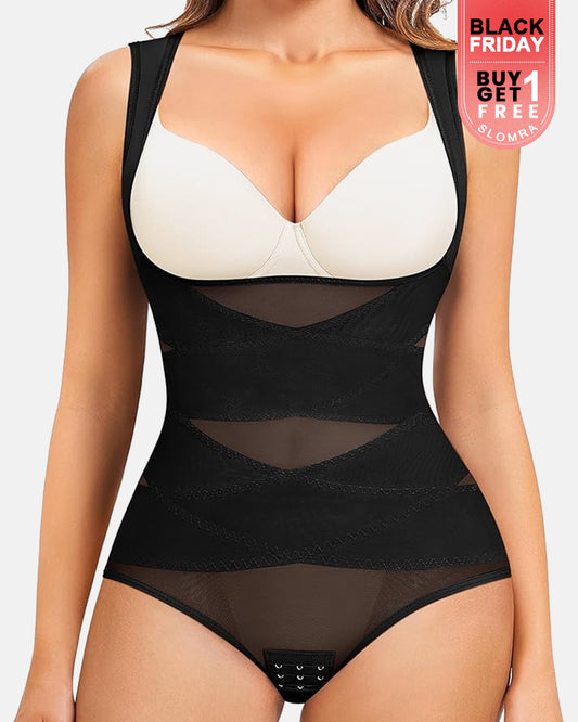 SuperPower Mesh Tummy Control Seamless Bodysuit