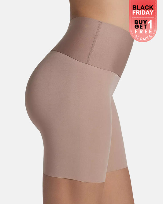 Seamless Shaping Shorts No Slip Waistband Butt Lift Tummy Control