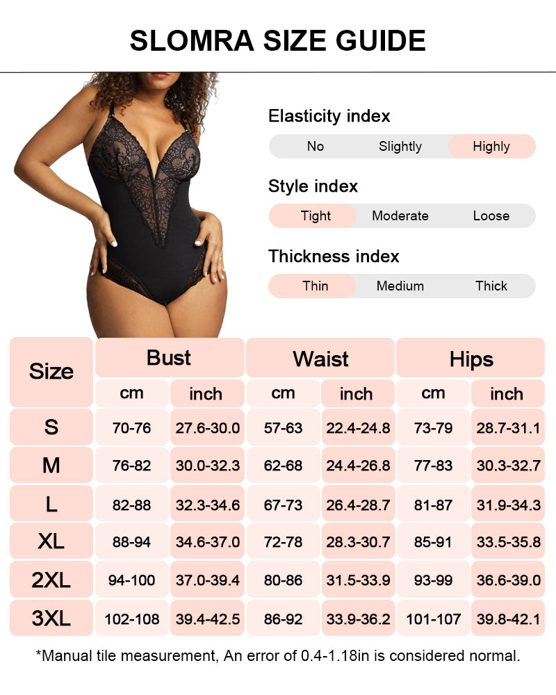Built-In Shapewear Lace Bodysuit Or Jumpsuit Or Dress