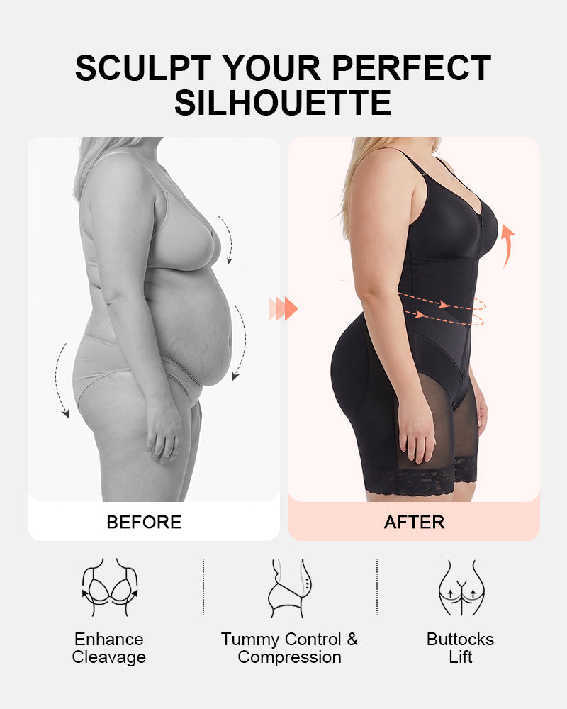Faja moldeadora Easyslide con control de abdomen y levantamiento de glúteos