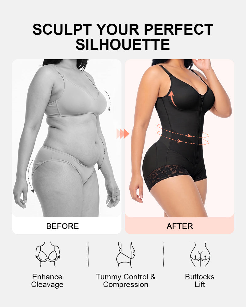 Faja moldeadora Easyslide con control de abdomen y levantamiento de glúteos