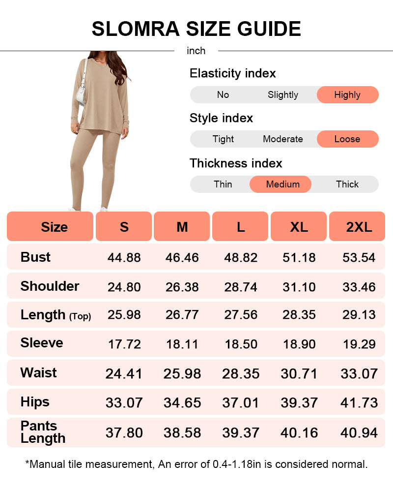 2026 Conjunto Informal de Descanso Camisas Extragrandes Leggings a Juego