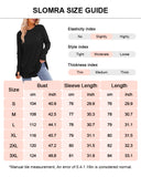 Women Long Sleeve Thumb Hole Crew Neck Tunic Top